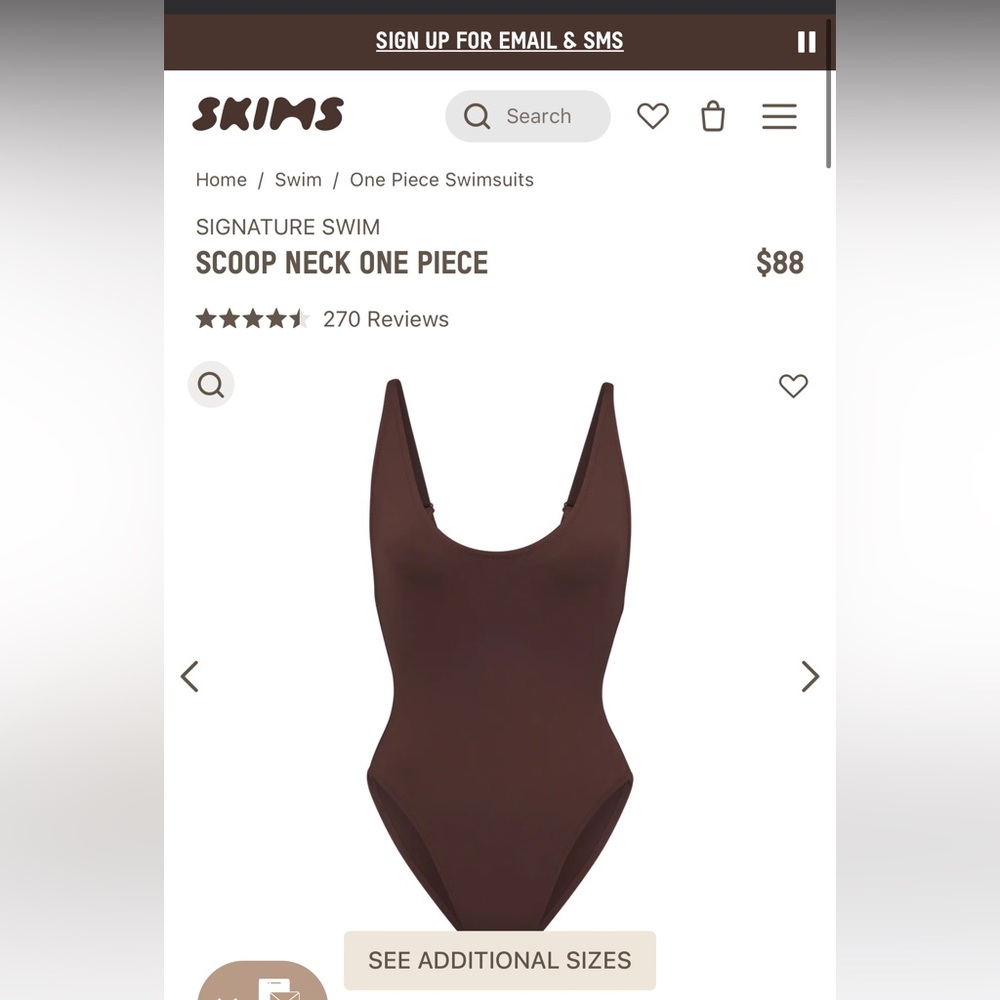 Skims swimsuit
